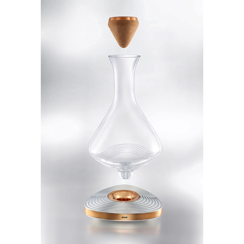 Shaze Alchemist Spirit Decanter- For Wine Liquor Scotch Bourbon Vodka- 750 Ml