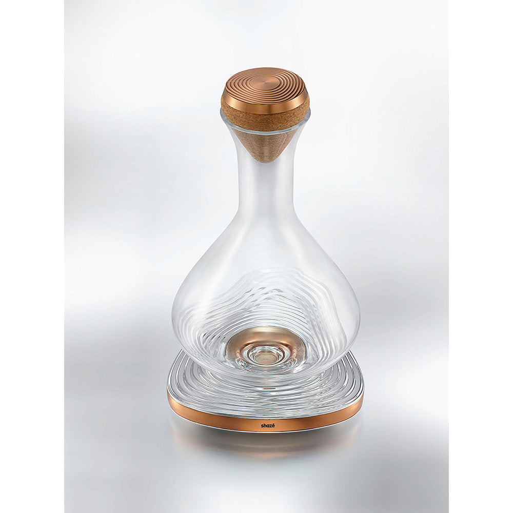 Shaze Alchemist Spirit Decanter- For Wine Liquor Scotch Bourbon Vodka- 750 Ml