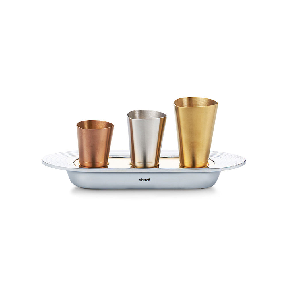 Shaze Quantum Triangular Shot Measurer For Home Bar