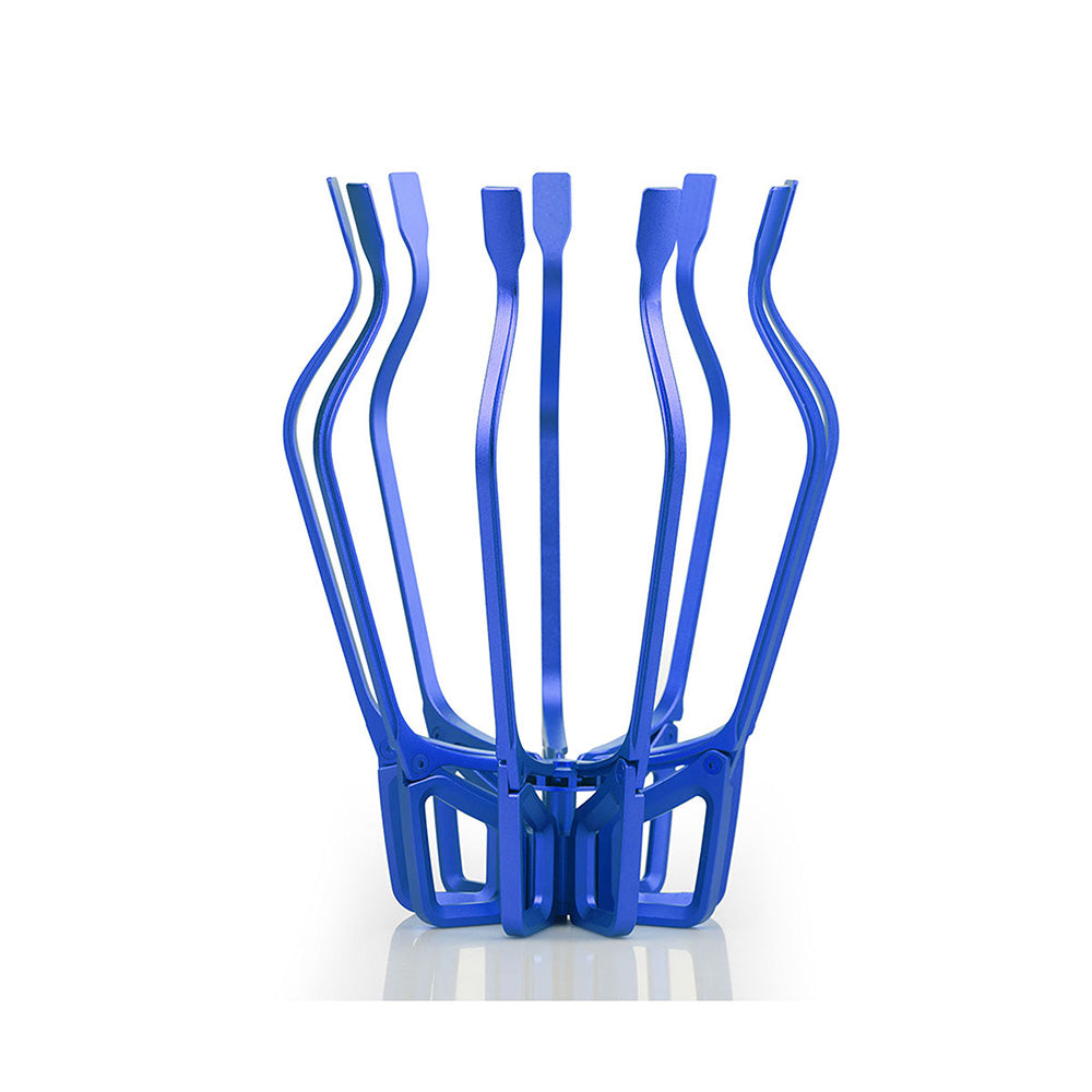 Shaze Sapphire Colour Cage Decanter - For Wine Liquor Scotch Bourbon Vodka - 1000 Ml