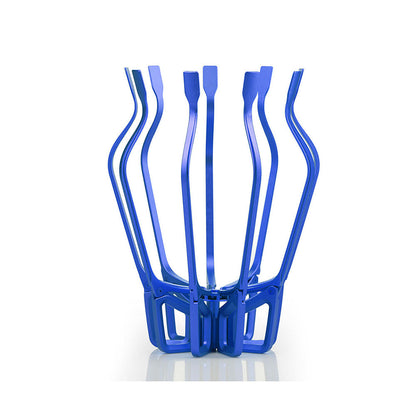 Shaze Sapphire Colour Cage Decanter - For Wine Liquor Scotch Bourbon Vodka - 1000 Ml