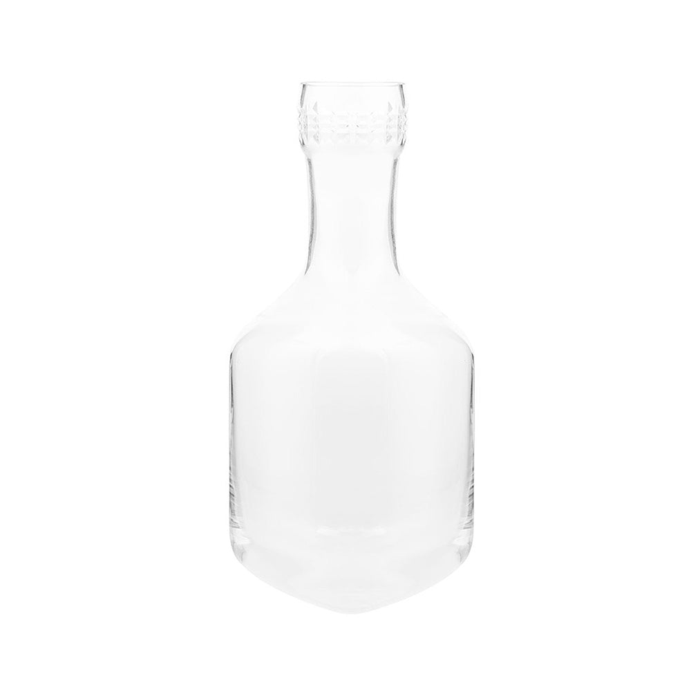 Shaze Sapphire Colour Cage Decanter - For Wine Liquor Scotch Bourbon Vodka - 1000 Ml