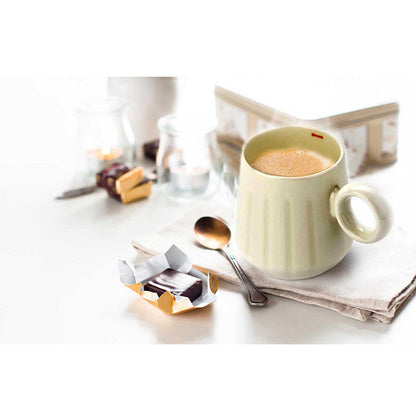 Shaze White Coffee & Tea Mugs - Set of 6 (Ideal For Tea Coffee)