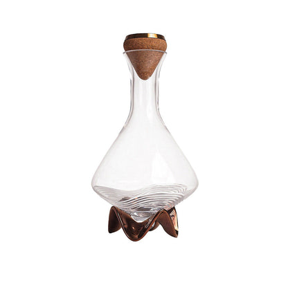 Shaze Crystal Glass Alchemist with Arch Decanter with Base