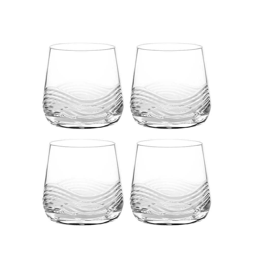 Shaze The Alpha Tumbler Glasses (Pack of 4)