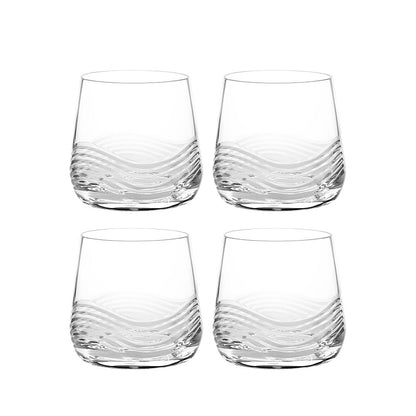 Shaze The Alpha Tumbler Glasses (Pack of 4)