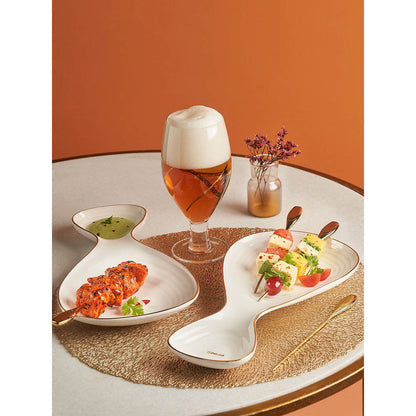 Shaze The Skew Serving Plate