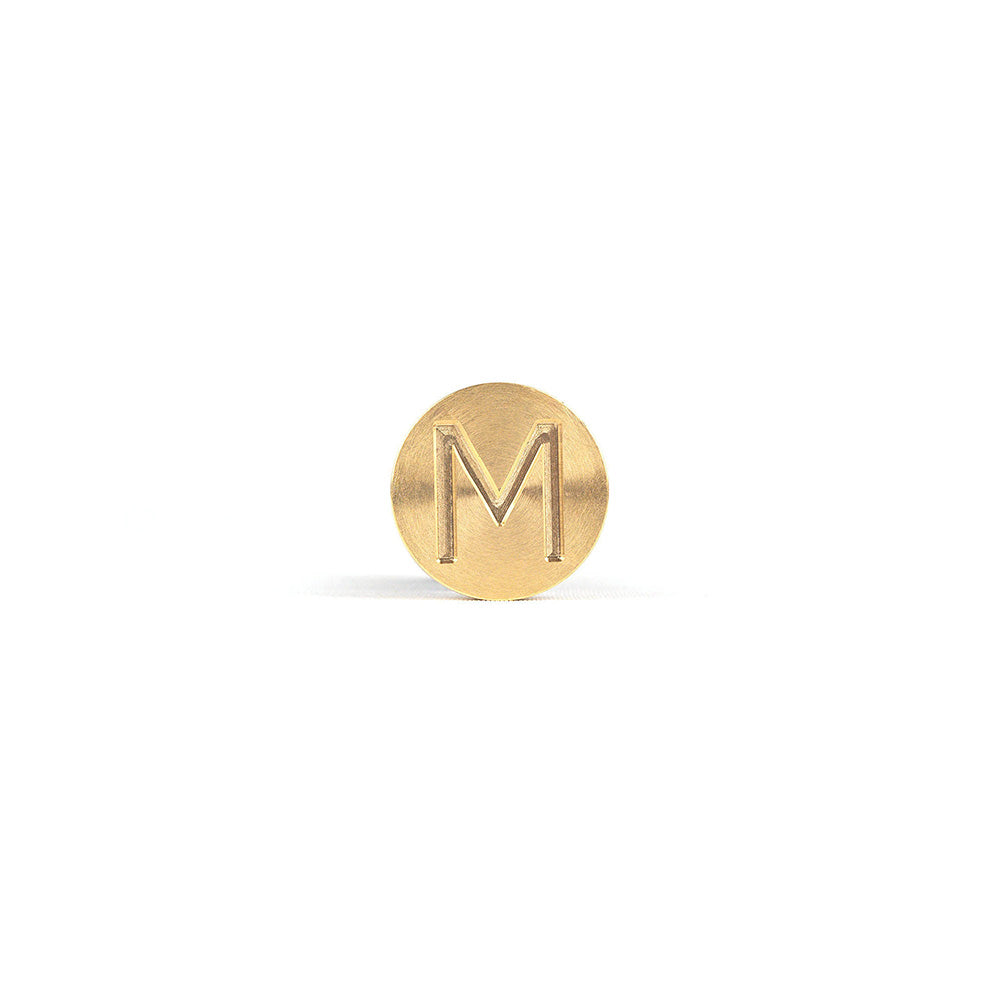 Shaze M Letter Ice Cube Stamp With Silicon Ice Tray