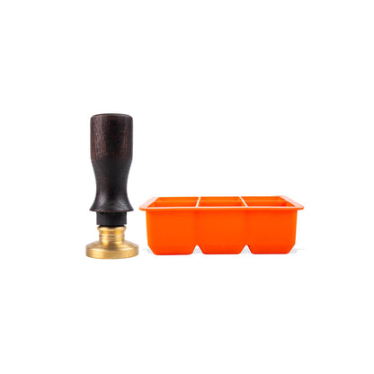 Shaze S Letter Ice Cube Stamp With Silicon Ice Tray