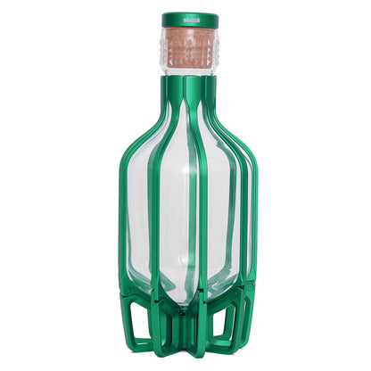 Shaze Green Cage Decanter For Wine, Liquor, Scotch, Bourbon, Vodka 1000 ml