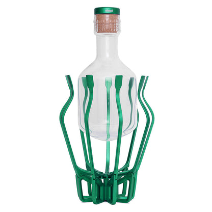 Shaze Green Cage Decanter For Wine, Liquor, Scotch, Bourbon, Vodka 1000 ml