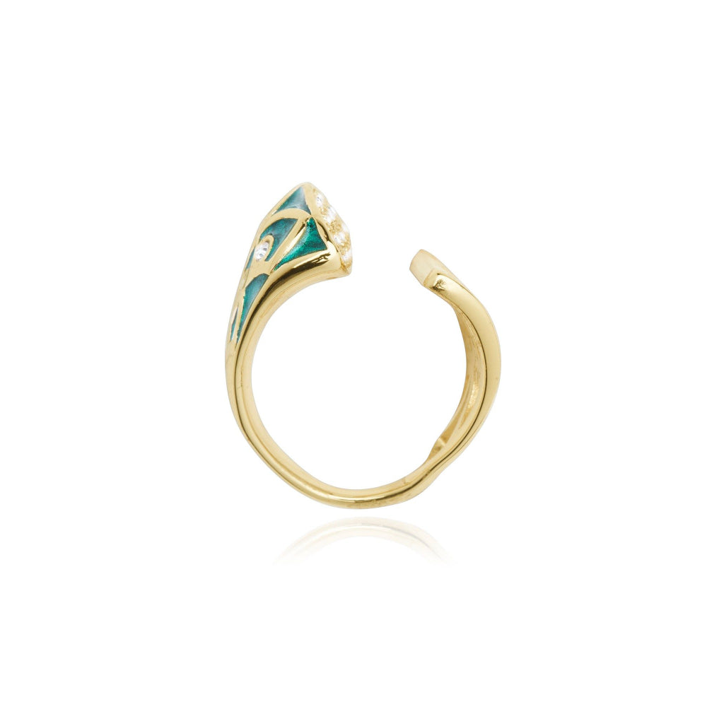 Shaze Radice Green Ring
