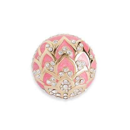 Shaze Water Lotus Shaped Pink Ring