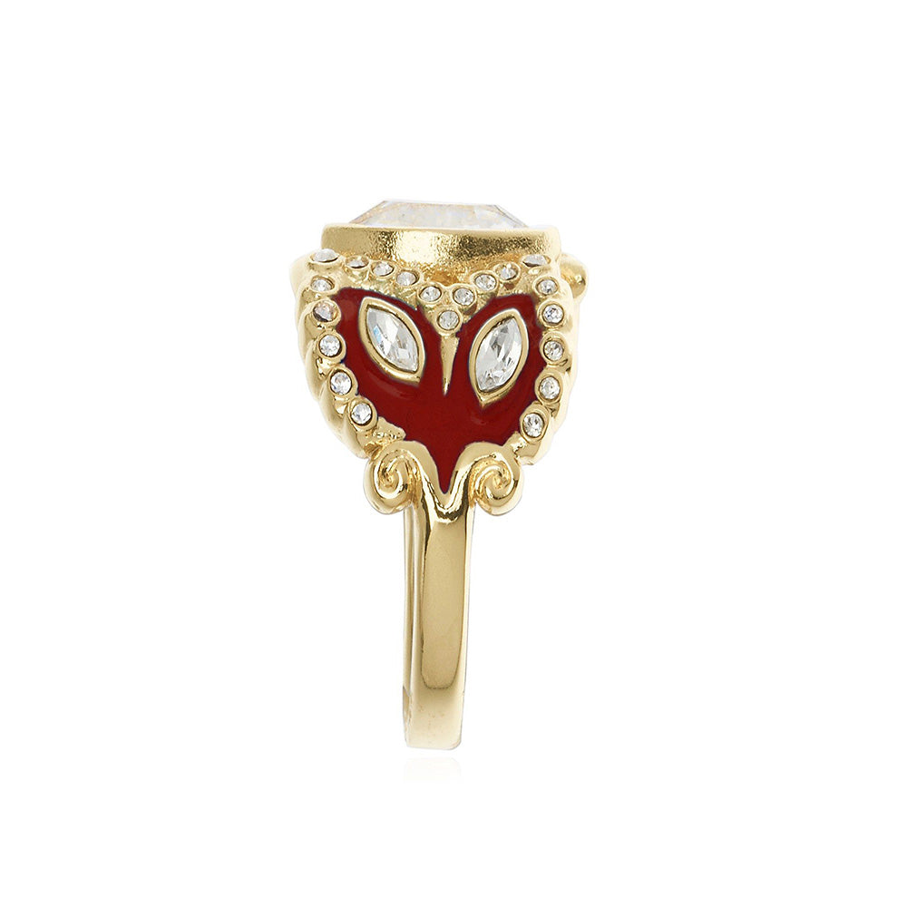 Shaze Verona Classic Maroon Ring