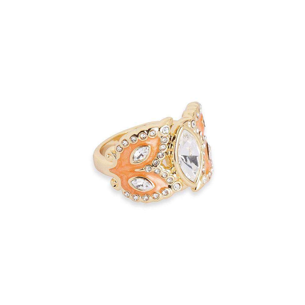 Shaze Verona Classic Orange Ring