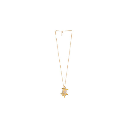 Shaze Criss Cross Modern Pendant