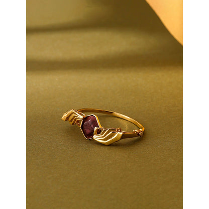 Shaze Brown Snitch Gold Plated Obscurus Bracelet