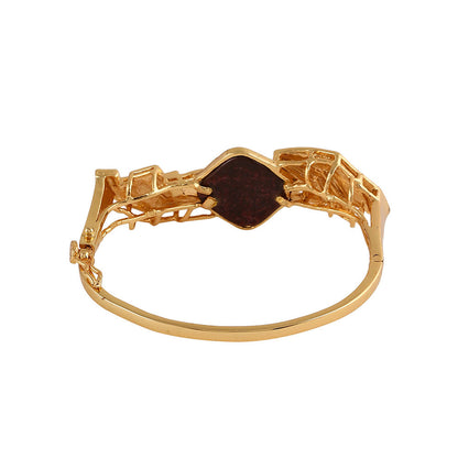 Shaze Brown Snitch Gold Plated Obscurus Bracelet