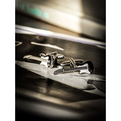 Shaze Levi Silver Cufflinks