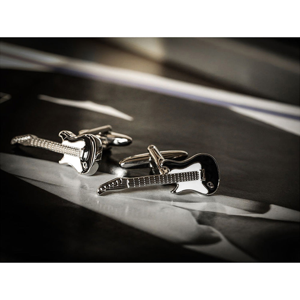 Shaze Levi Silver Cufflinks