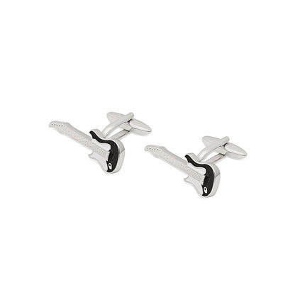 Shaze Levi Silver Cufflinks