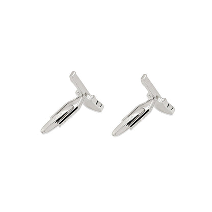 Shaze Levi Silver Cufflinks