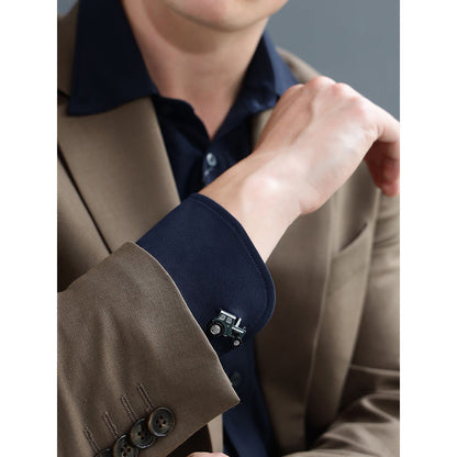 Shaze Trailblazer Green Cufflinks