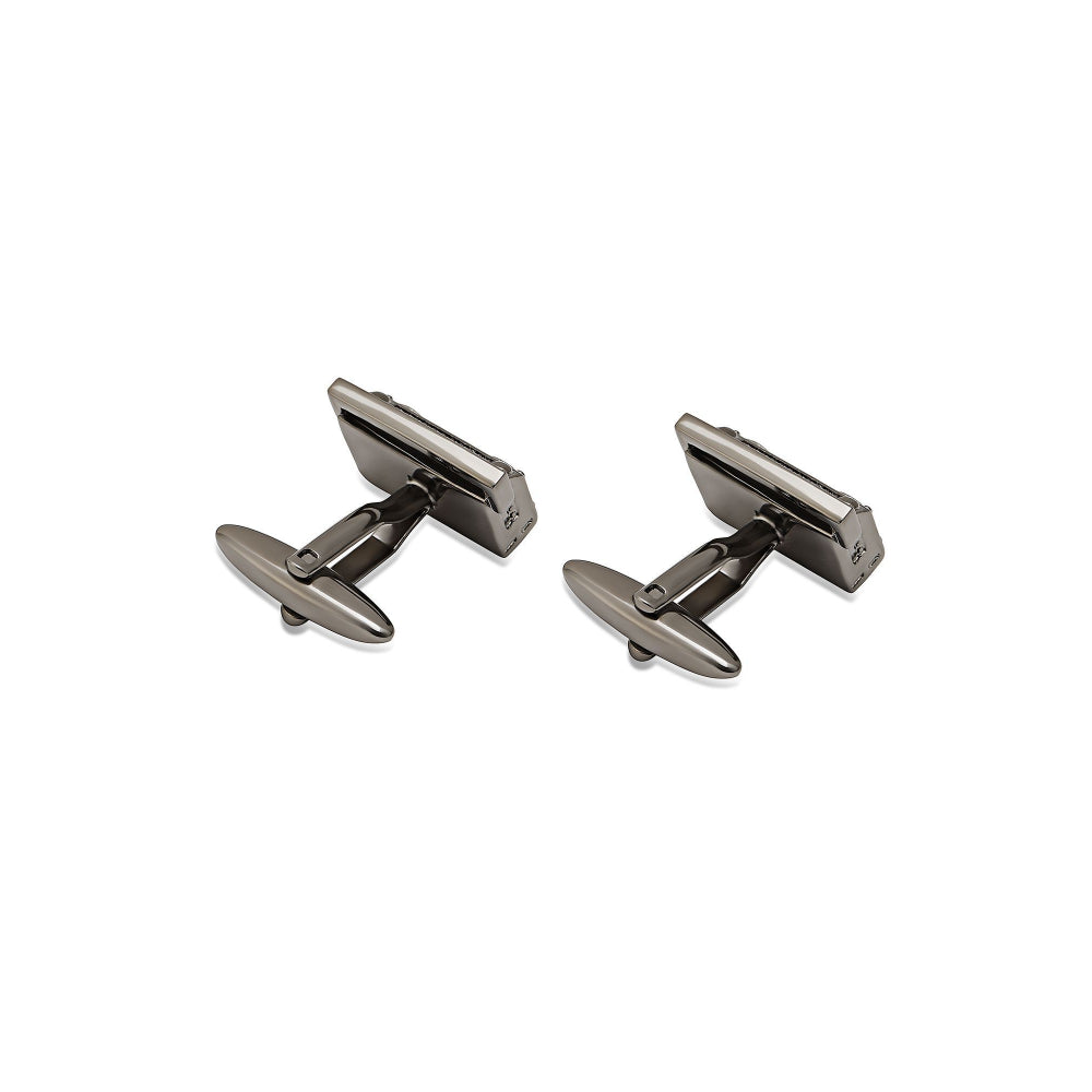 Shaze Boombox Silver Cufflinks