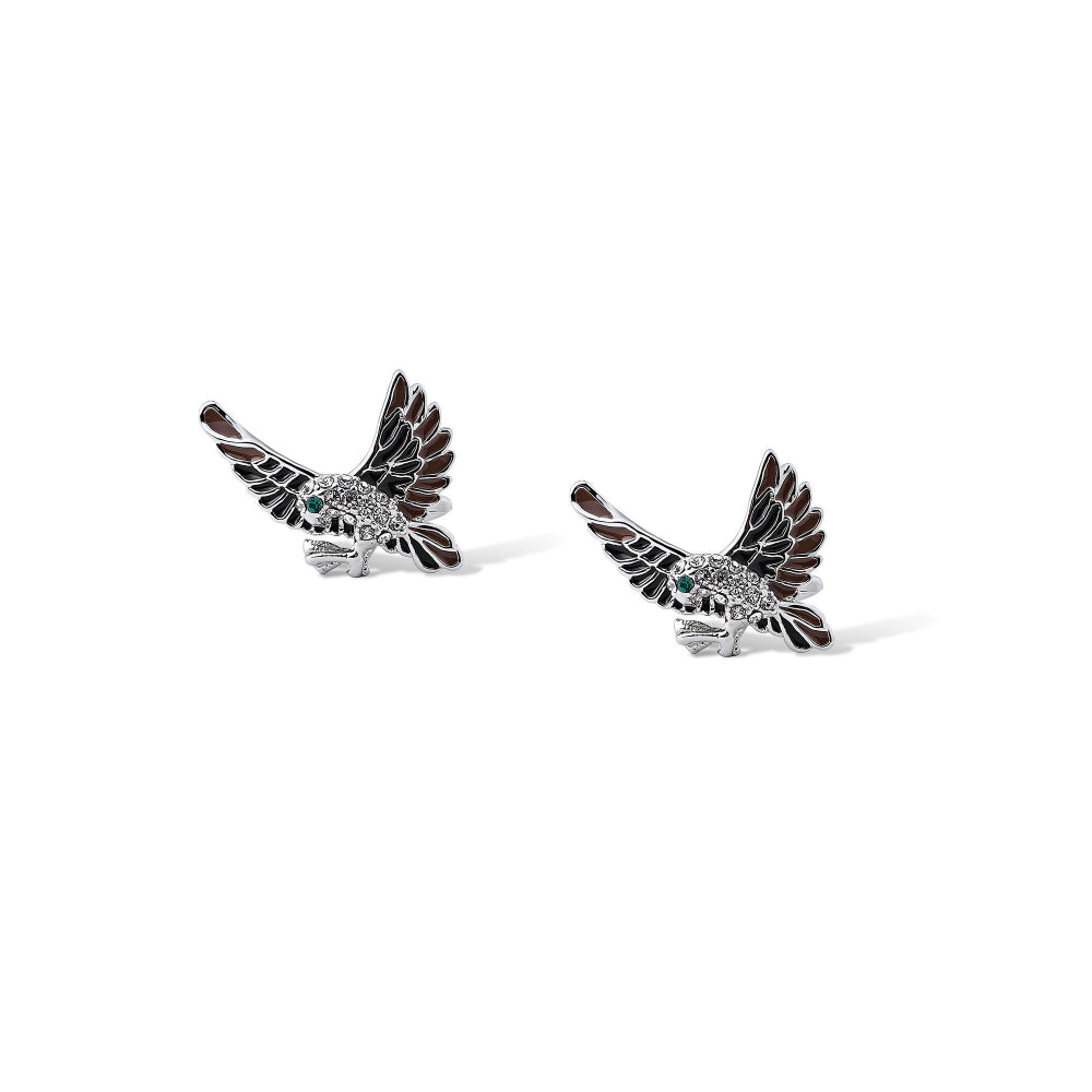 Shaze Avian Black Cufflinks