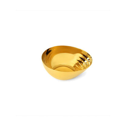 Shaze Lotus Bowl Gold