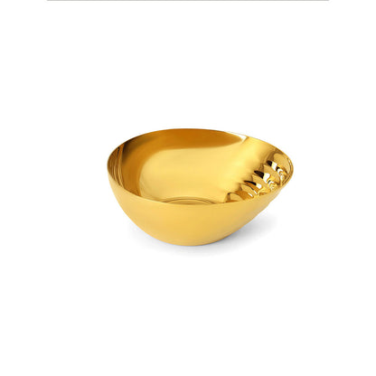 Shaze Lotus Bowl Gold