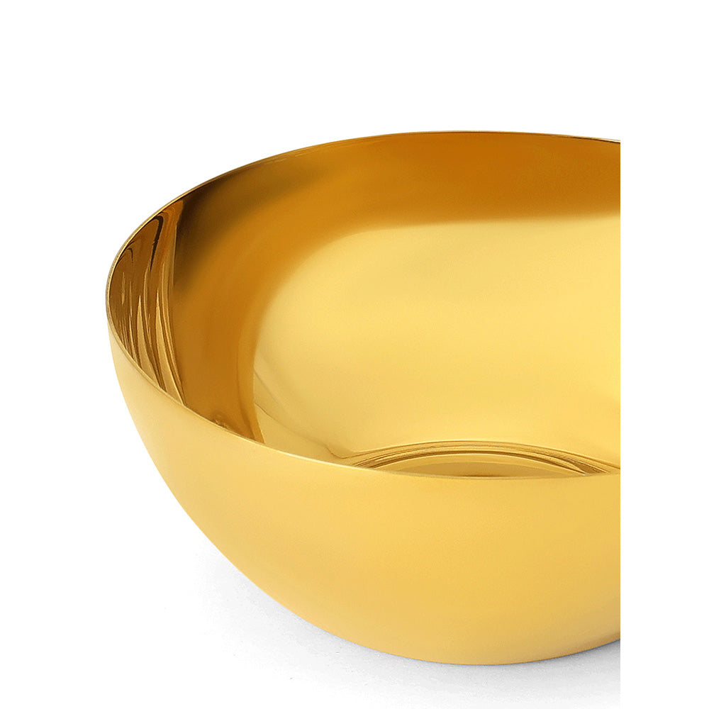 Shaze Lotus Bowl Gold