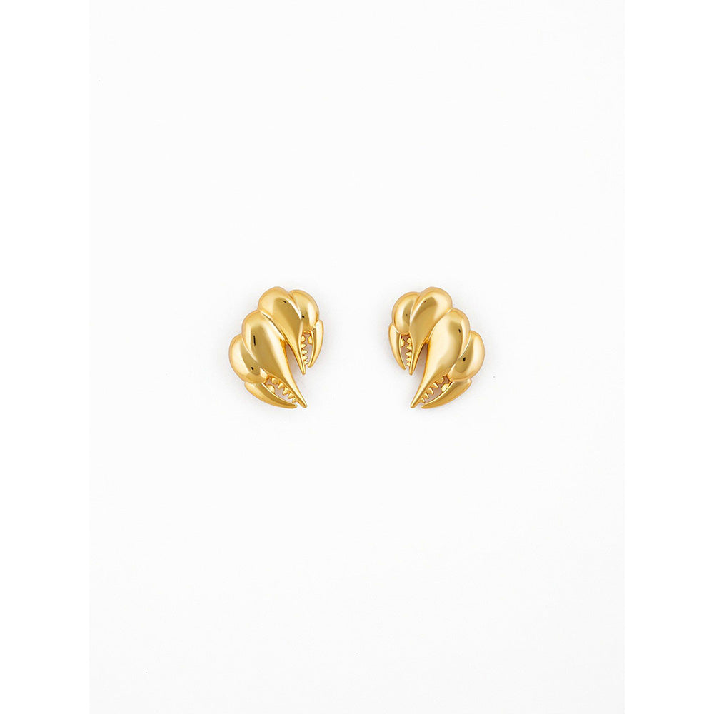 Shaze Ocean's Crown Stud Earrings