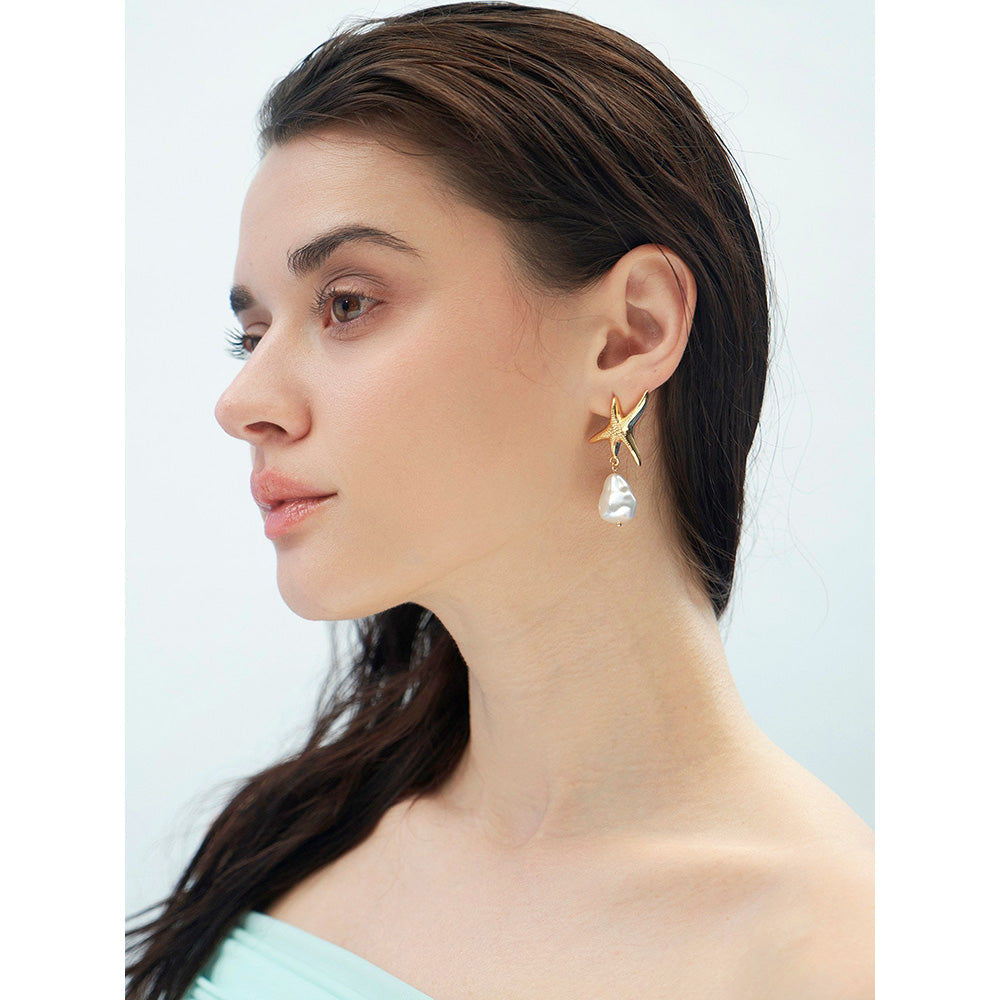 Shaze Starfire Drop Earrings