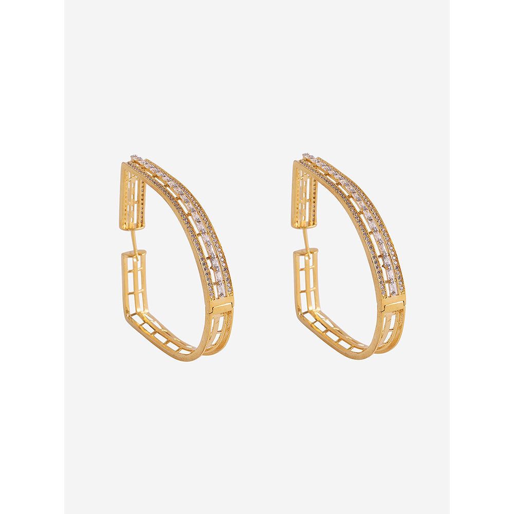 Shaze Gallery D Hoop Earring