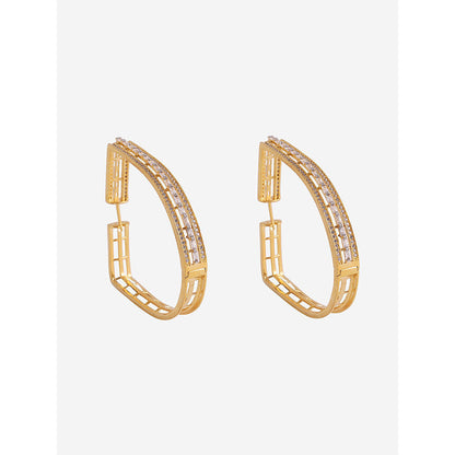 Shaze Gallery D Hoop Earring