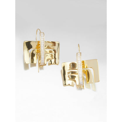 Shaze Square Plate Earring