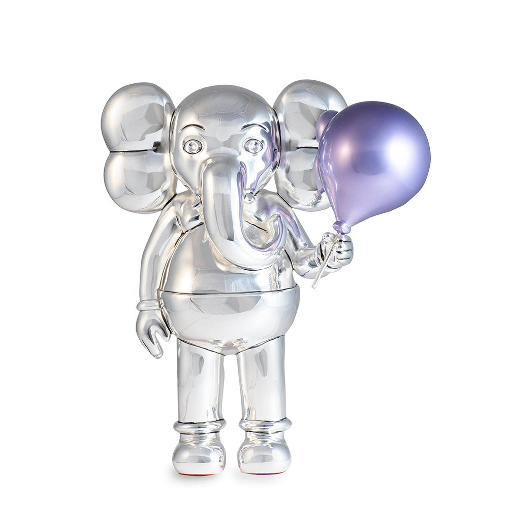 Shaze Silver Mauve Majesty Figurine