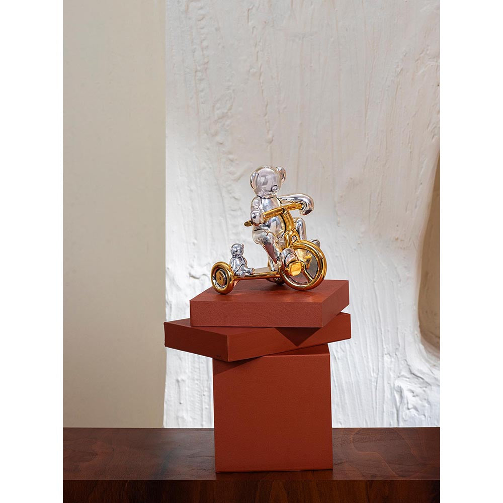 Shaze Silver Bond Riders Figurine