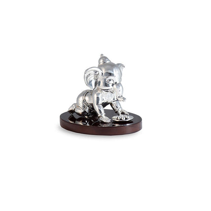 Shaze Silver Lil-Ganesha Figurine