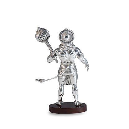 Shaze Silver Boundless Hanuman Figurine
