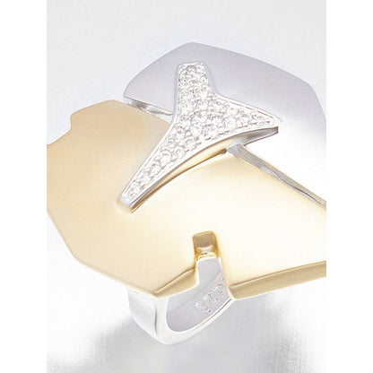 Shaze Centre Cut Ring For Women