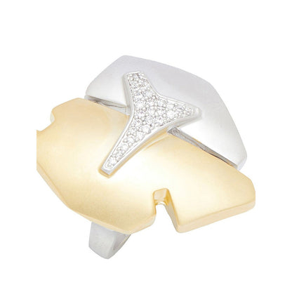 Shaze Centre Cut Ring For Women