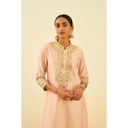 Sheetal Batra Pink Kurta with Palazzo (Set of 2)