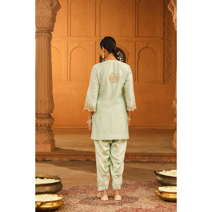 Sheetal Batra Arisa - Misty Green Kurta With Salwar