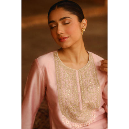 Sheetal Batra Arisa - Blush Pink Kurta With Salwar