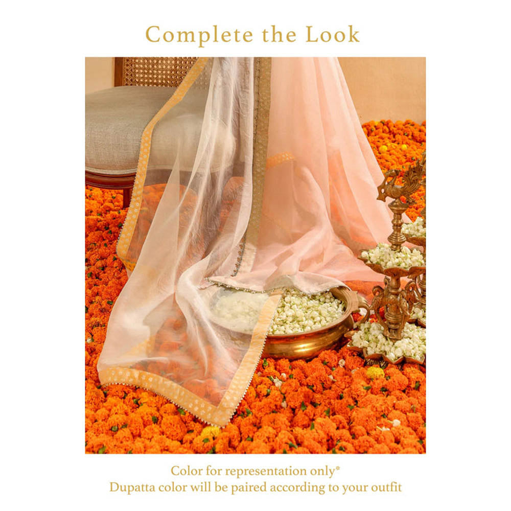 Sheetal Batra Mohsina - Orange Short Kalidaar Choga With Salwar