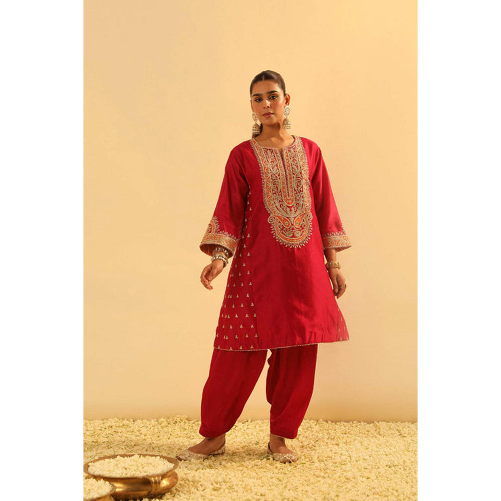 Sheetal Batra Falisha - Short Kalidaar Choga With Salwar