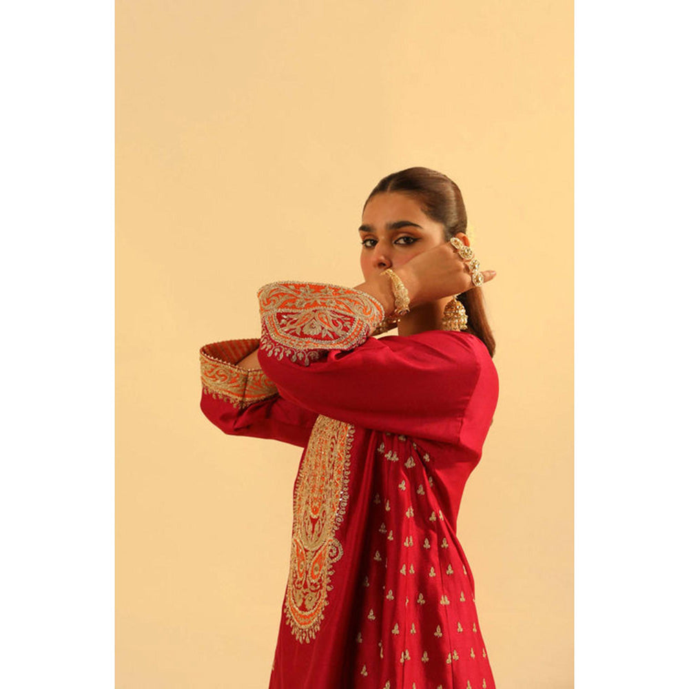 Sheetal Batra Falisha - Short Kalidaar Choga With Salwar And Dupatta