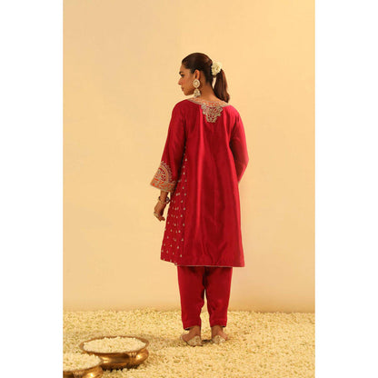 Sheetal Batra Falisha - Short Kalidaar Choga With Salwar And Dupatta